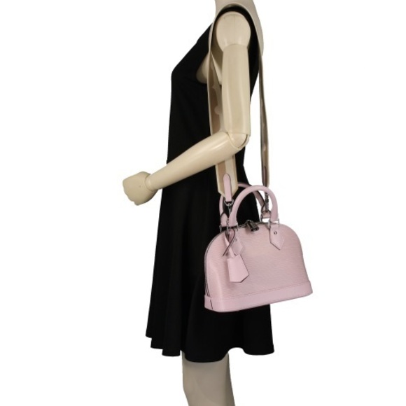 Louis Vuitton Epi Alma BB Guimauve Handbag Pink - Picture 4 of 8